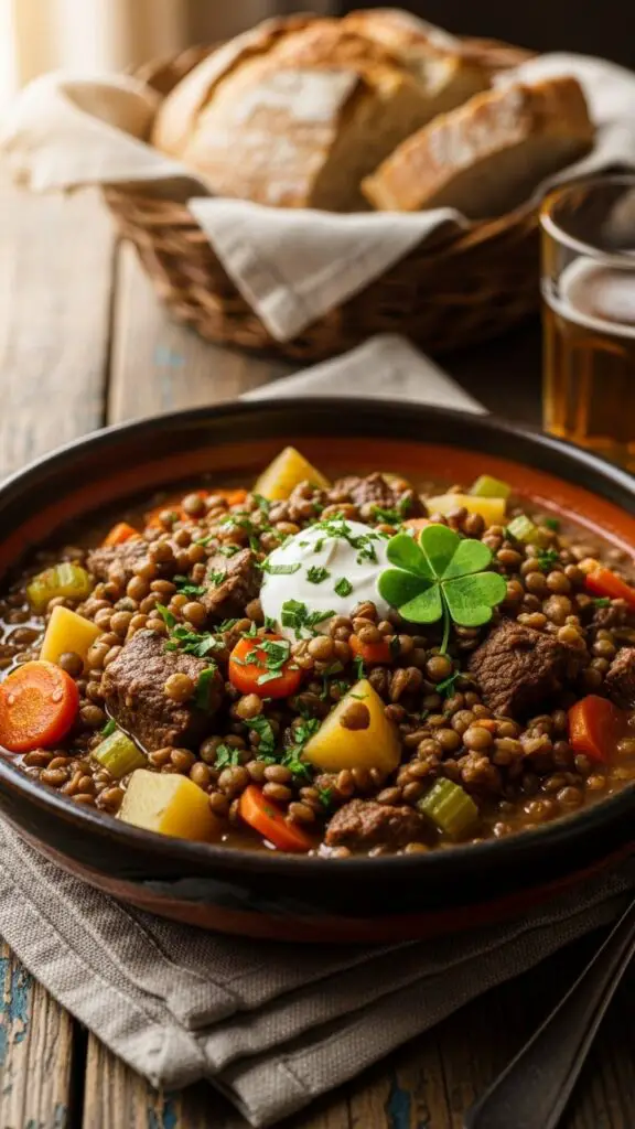 5. Hearty Lucky Lentil Stew