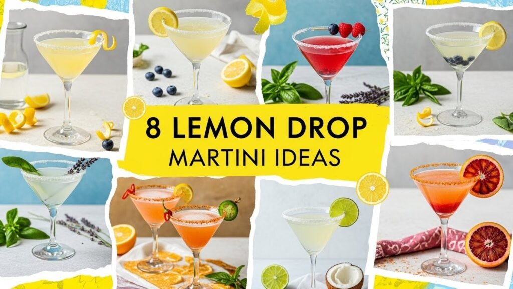 8 Lemon Drop Martini Ideas