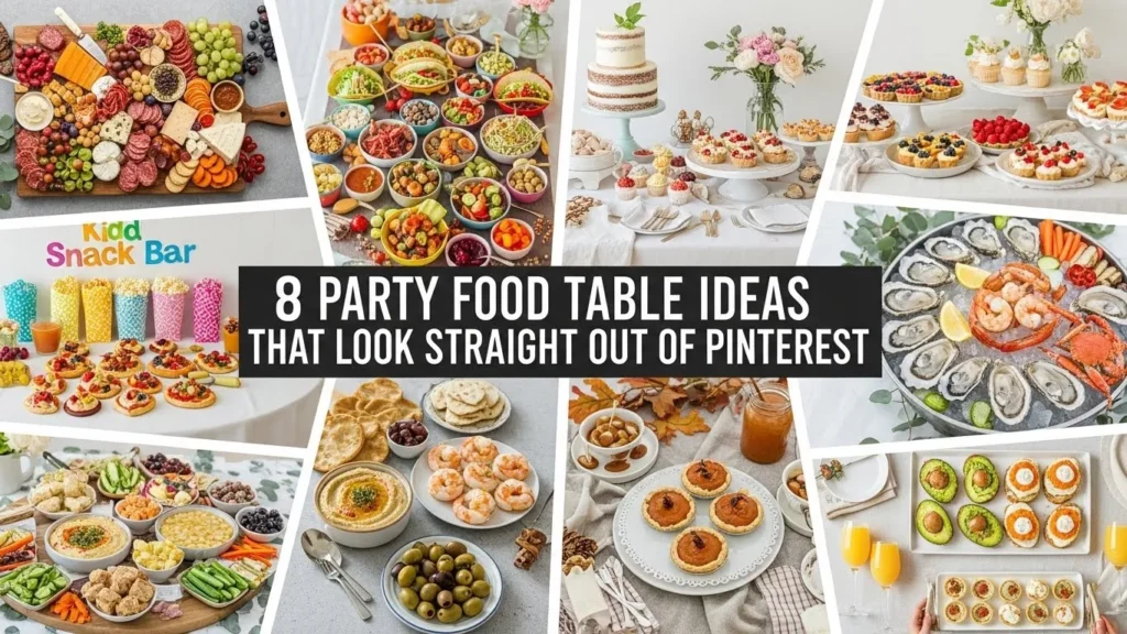 8 Party Food Table Ideas That Look Straight Out of Pinterest