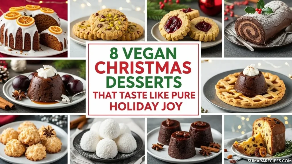 8 Vegan Christmas Desserts That Taste Like Pure Holiday Joy