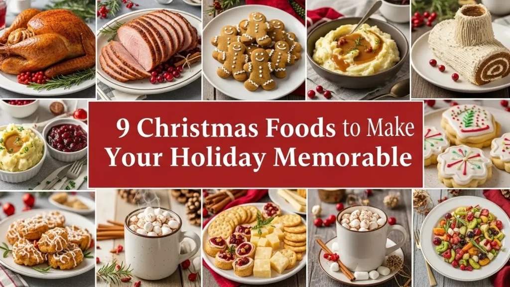 9 Christmas Foods to Make Your Holiday Memorable