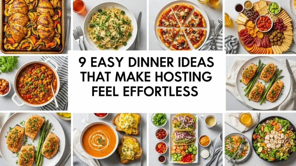 9 Easy Dinner Ideas That Make Hosting Feel Effortless