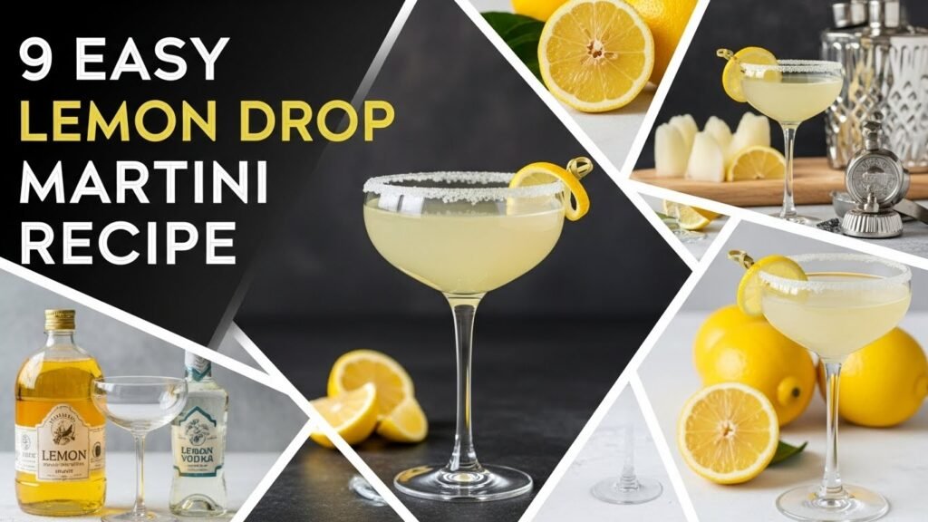 9 Easy Lemon Drop Martini Recipes