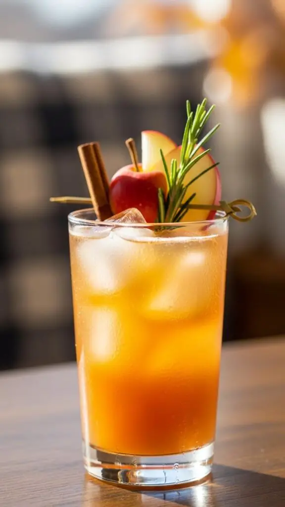 Apple Cider Bourbon Cooler