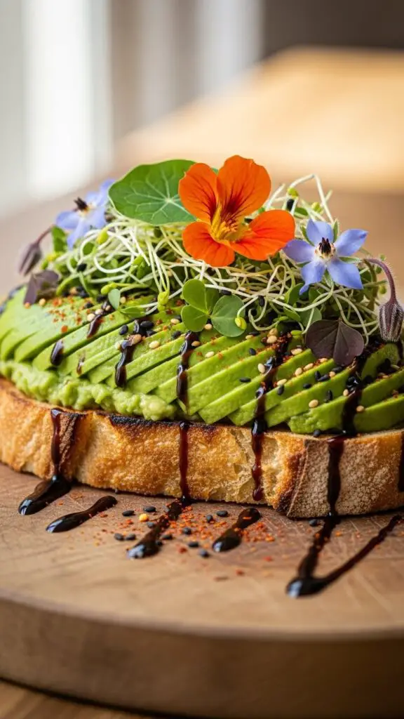 Artistic Avocado Toast