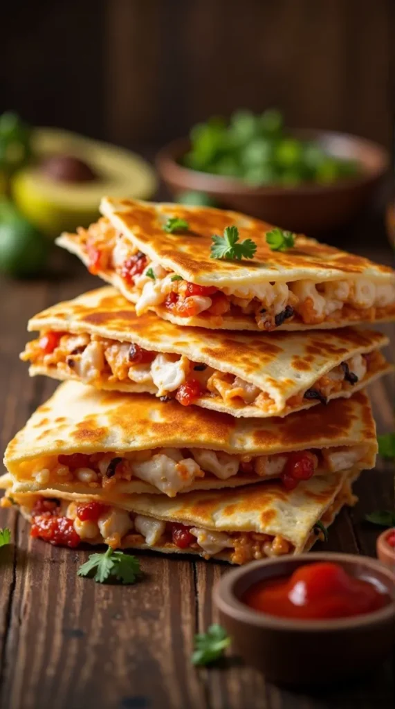 BBQ Chicken Quesadillas