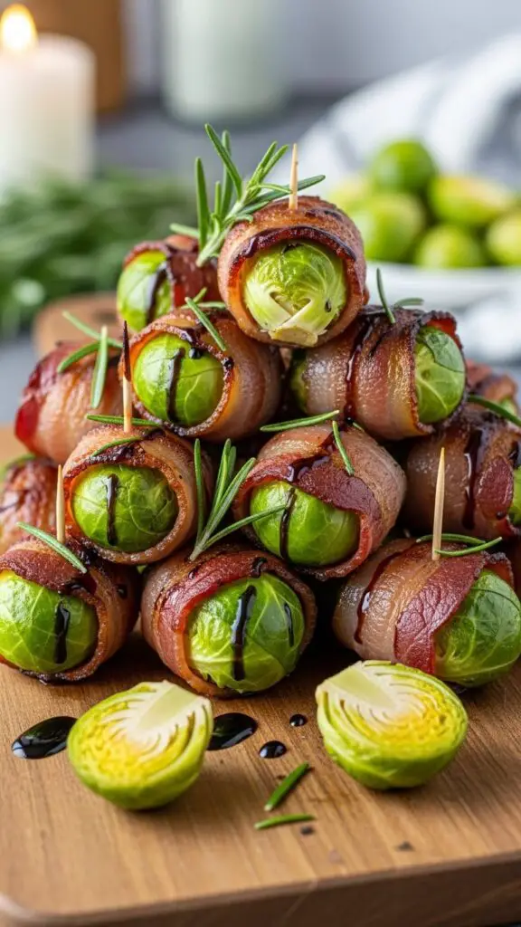 Bacon-Wrapped Brussels Sprouts