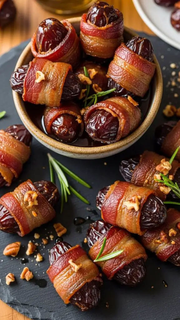 Bacon-Wrapped Dates
