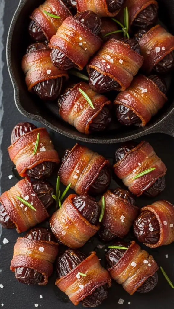Bacon-Wrapped Dates