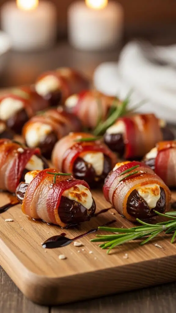 Bacon-Wrapped Dates