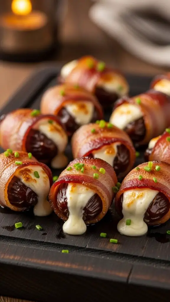 Bacon-Wrapped Dates