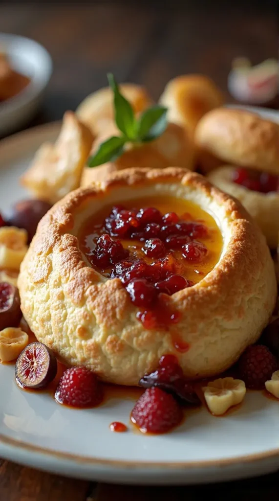 Baked Brie with Fig Jam