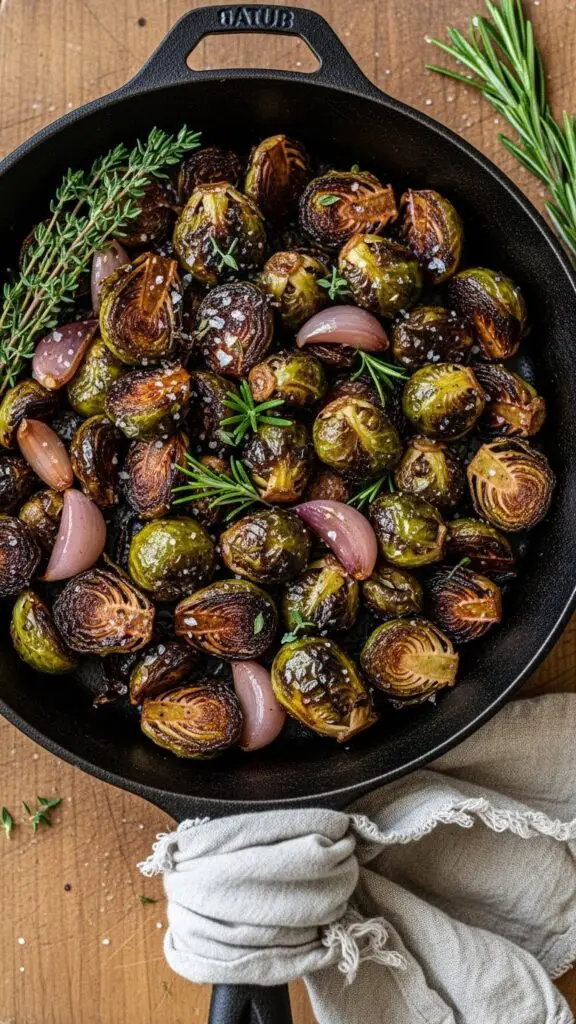 Balsamic Roasted Brussels Sprouts
