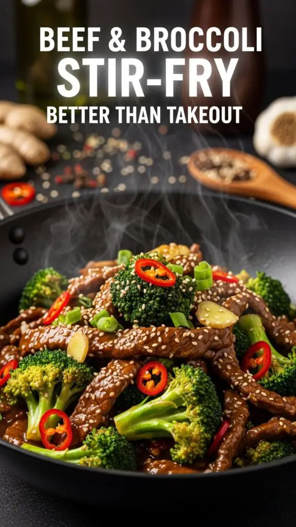 Beef & Broccoli Stir-Fry Better Than Takeo