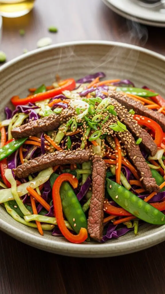 Beef & Cabbage Stir-Fry