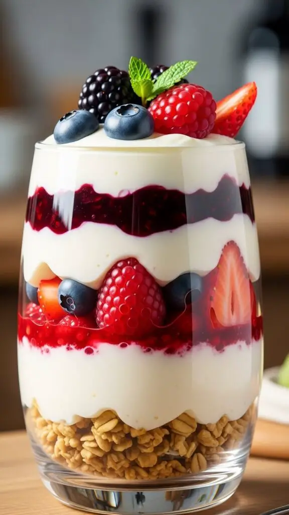 Berry Parfait Layers