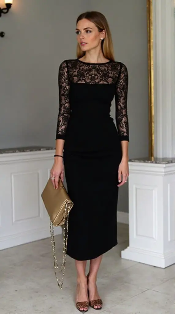 Black & Gold Elegant Looks