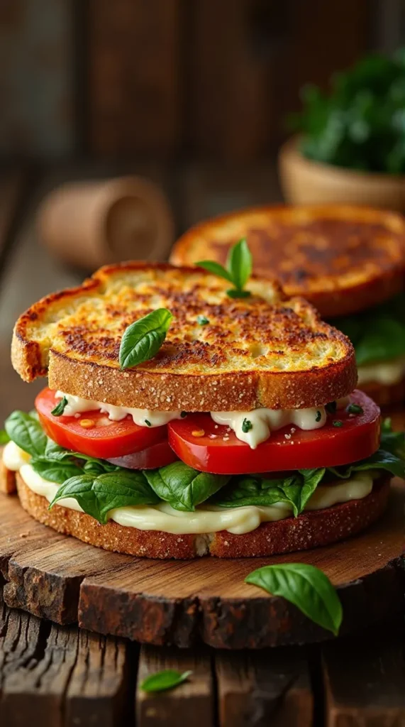 Caprese Grilled Cheese