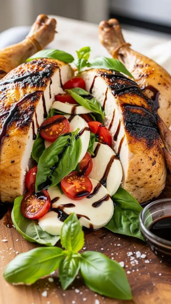 Caprese Stuffed Chicken