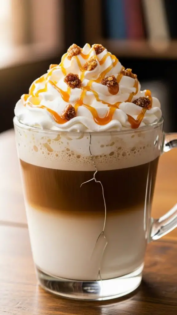 Caramel Brûlée Latte (Crack in a Cup)