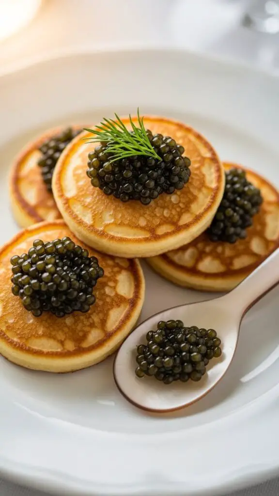 Caviar Blinis