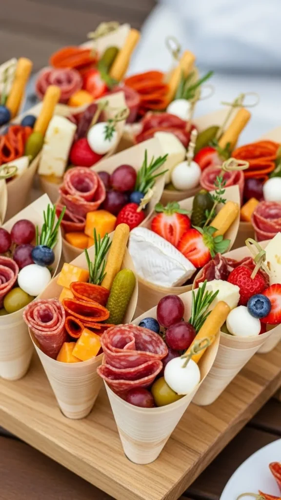 Charcuterie Cones