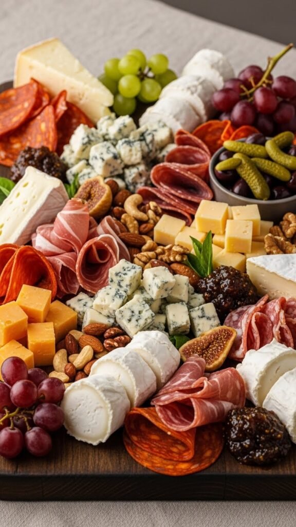 Cheese and Charcuterie Bites