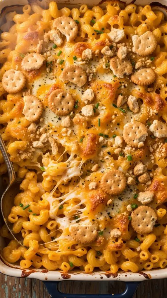 Cheesy Baked Mac and Cheese