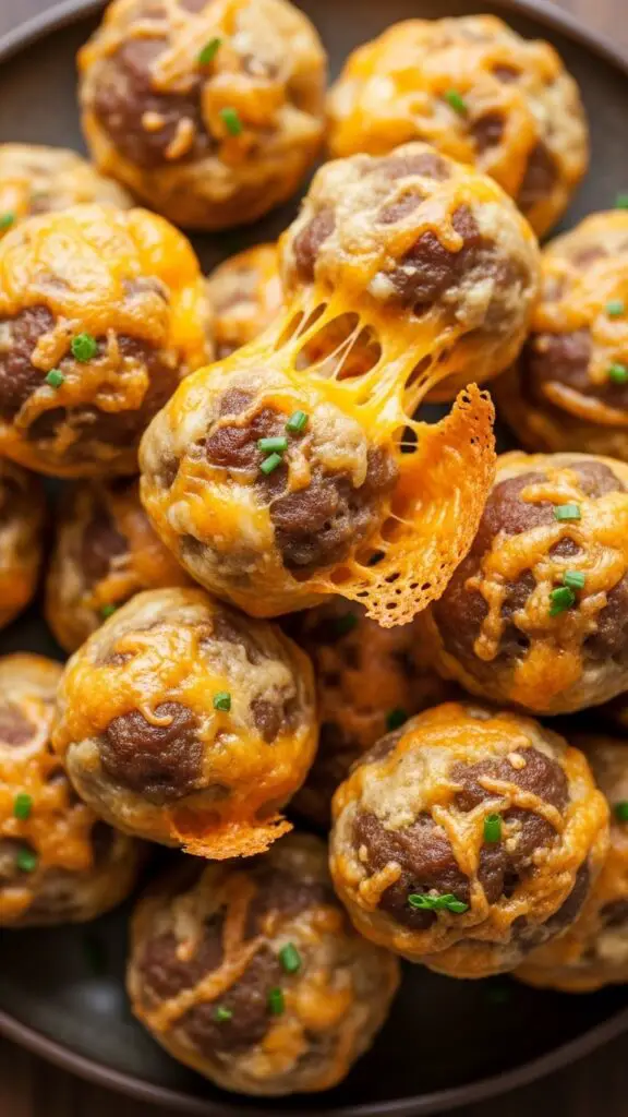 Cheesy Sausage Balls