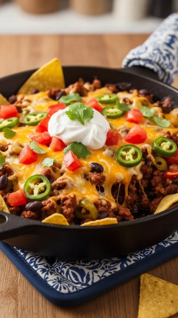 Cheesy Taco Skillet