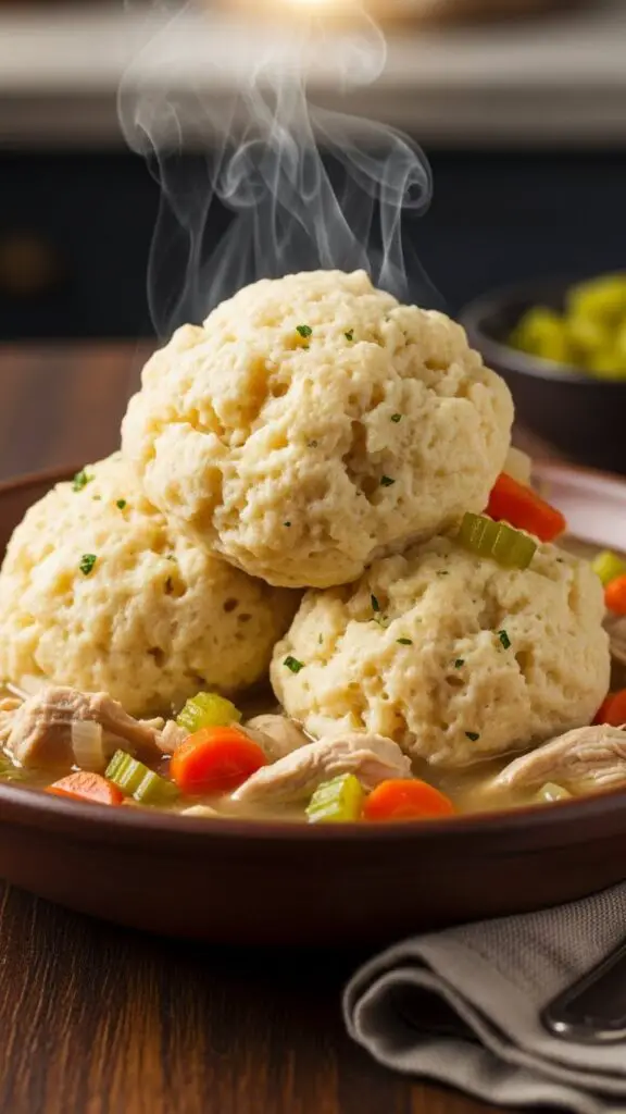 Chicken & Dumplings So Fluffy You’ll Scream