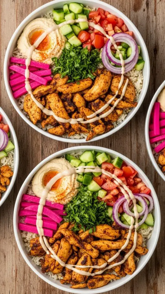 Chicken Shawarma Bowls