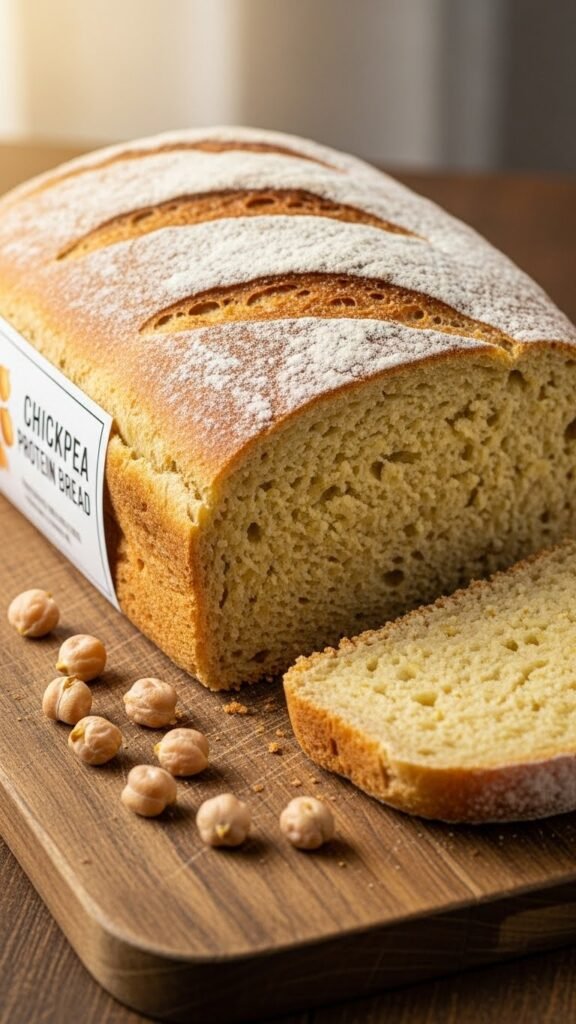 Chickpea Flour Protein Bread