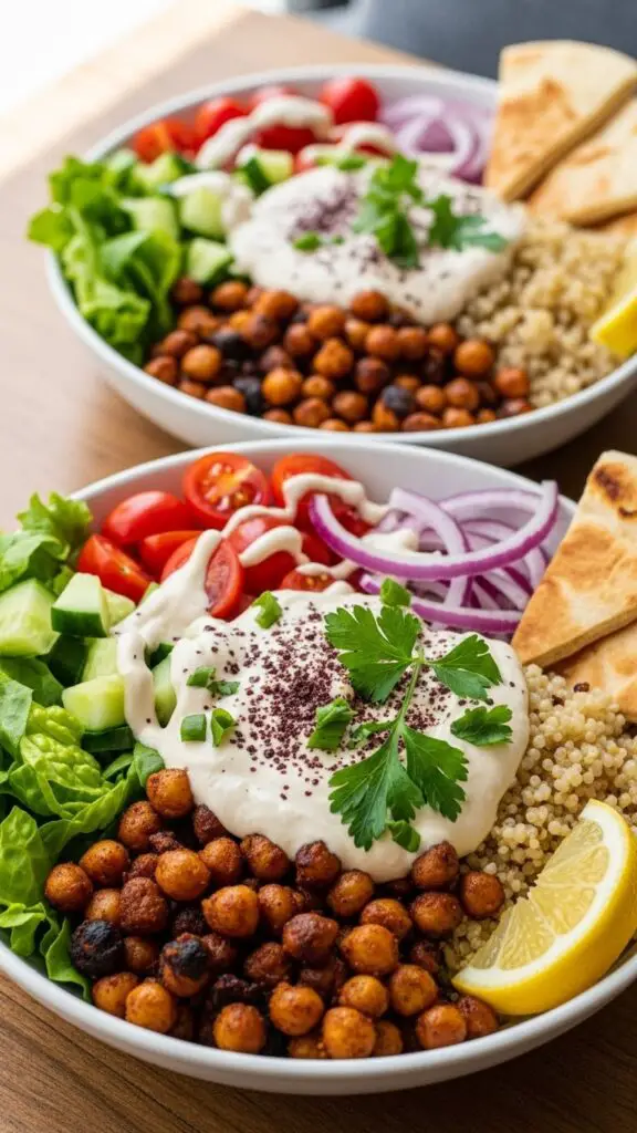 Chickpea Shawarma Bowls