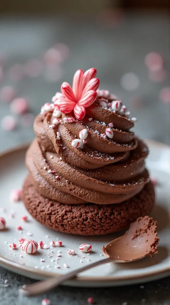 Chocolate Peppermint Mousse