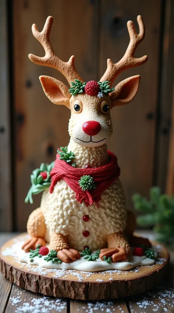 Christmas Reindeer Cake
