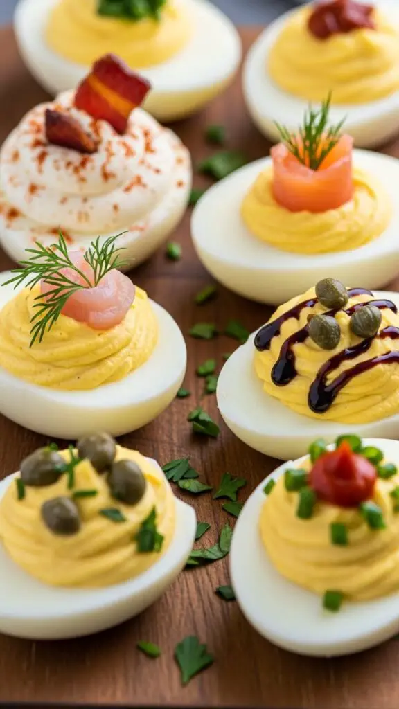 Classic Deviled Eggs with a Twist