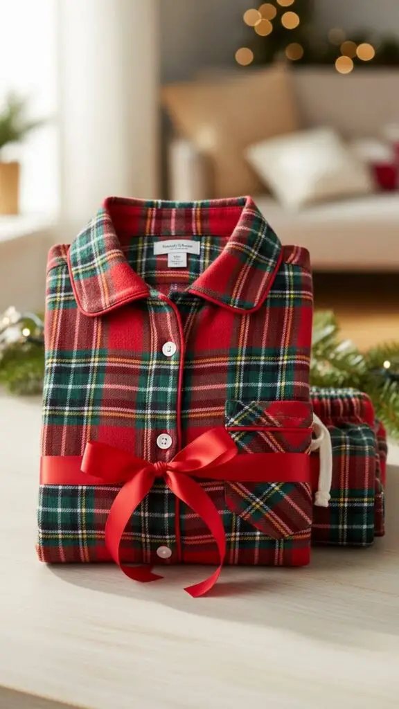 Classic Festive Pajamas Set