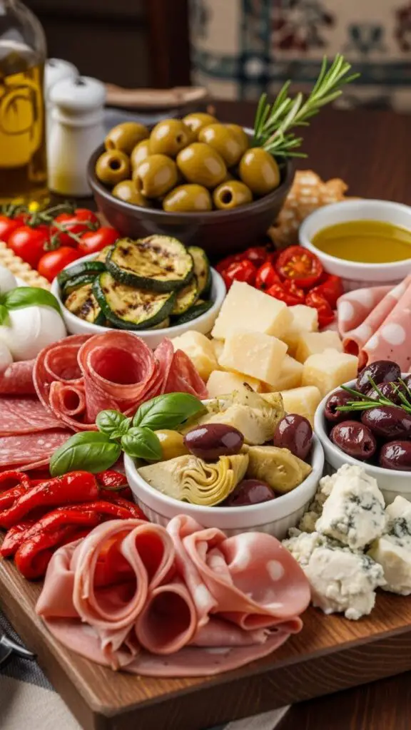 Classic Italian Antipasto Platter