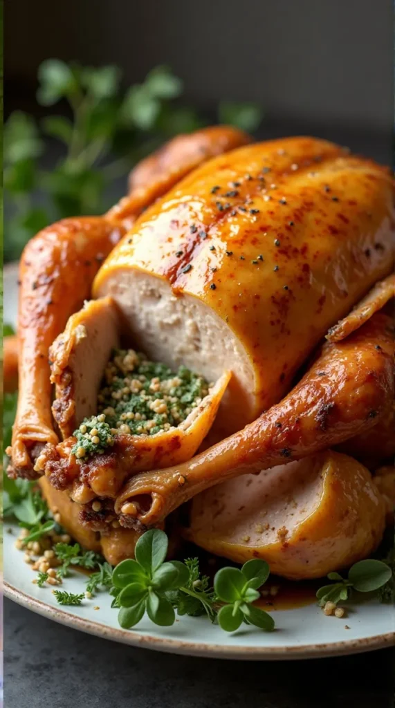 Classic Roast Turkey with Herb Butter