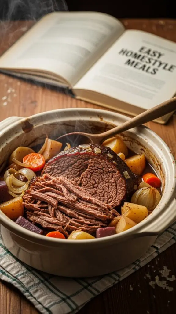 Classic Set It and Actually Forget It Pot Roast