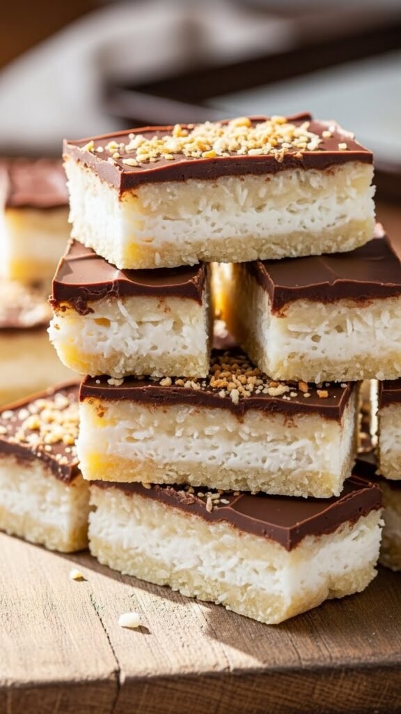 Coconut Chocolate Bars