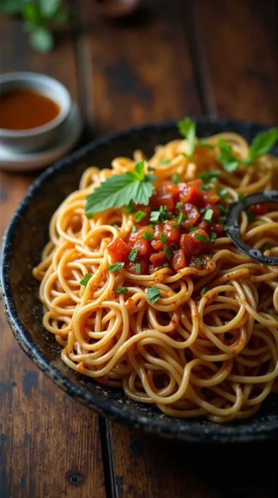 Cold Sōmen Noodles with 2-Minute Dipping Sauce