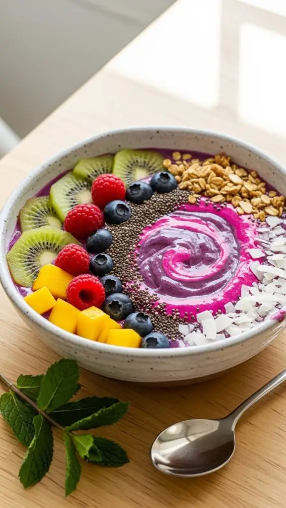 Colorful Smoothie Bowl