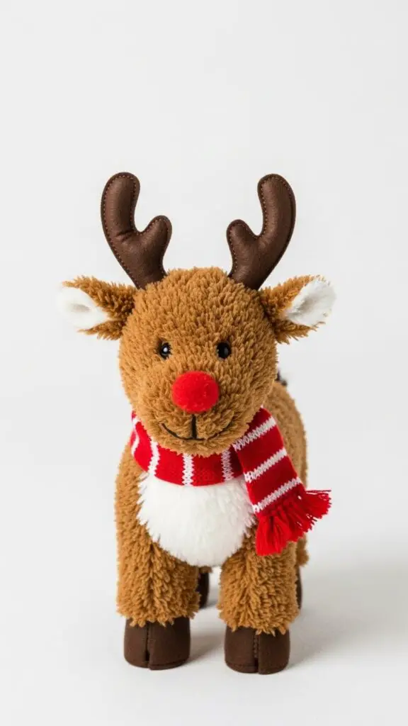 Cozy Reindeer Ready to Prance