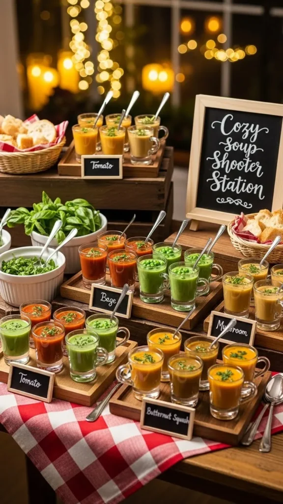 Cozy Soup Shooter Station