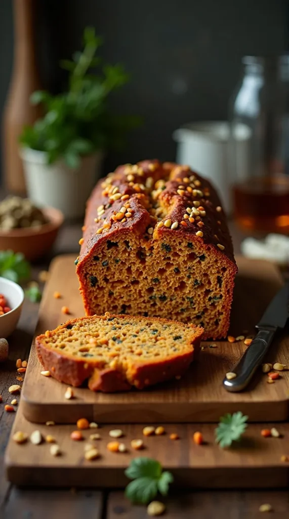 Cozy Vegan Lentil & Chestnut Loaf