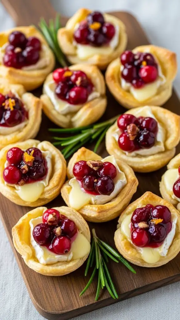 Cranberry Brie Bites