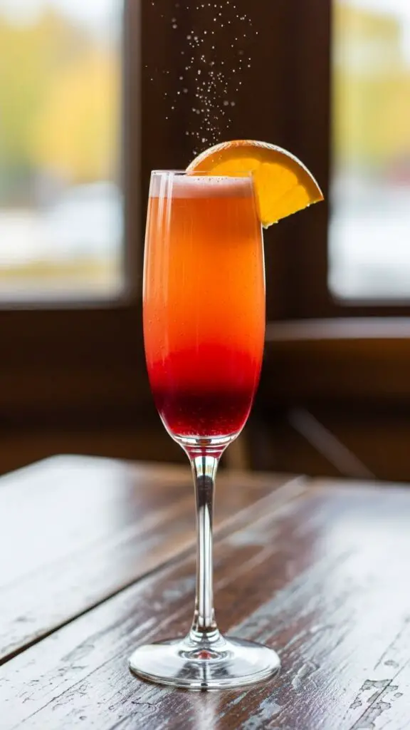 Cranberry-Orange Bellini