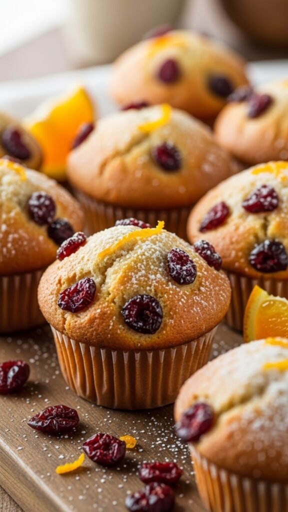 Cranberry Orange Muffins